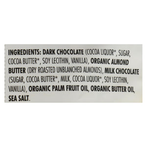 Chocolove XoxoX Dark Chocolate Bites with Almonds & Sea Salt (8 Pack - 3.5oz Each) - Cozy Farm 