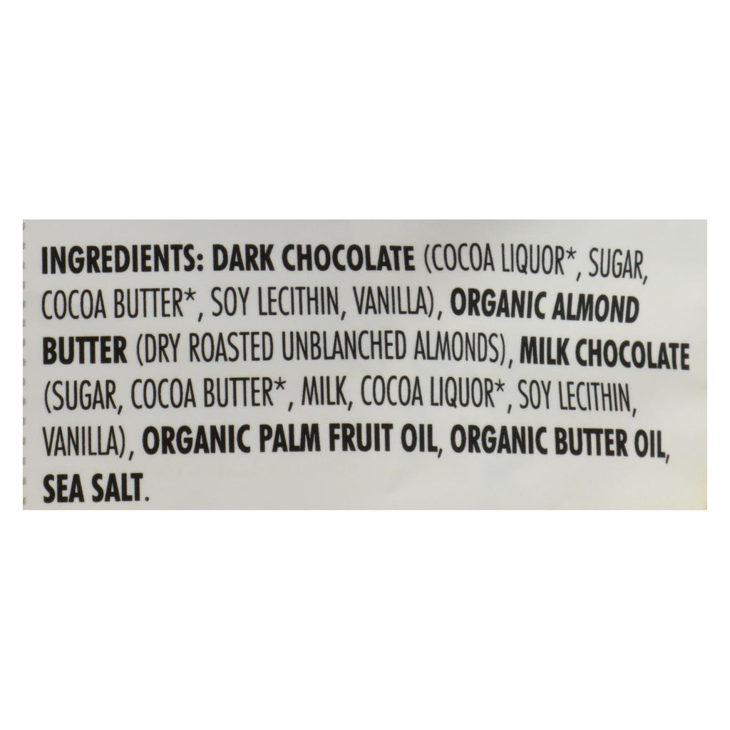 Chocolove XoxoX (Pack of 8) 3.5oz Bites Dark Chocolate Almonds & Sea Salt - Cozy Farm 