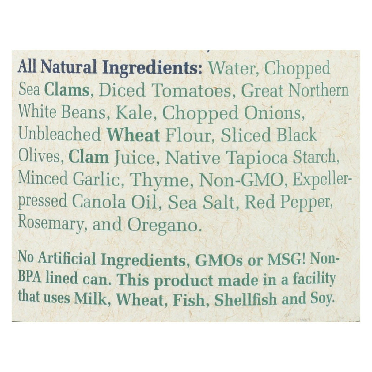 Bar Harbor Mediterranean Clam Zuppa, 15 Oz, Pack of 6 - Cozy Farm 