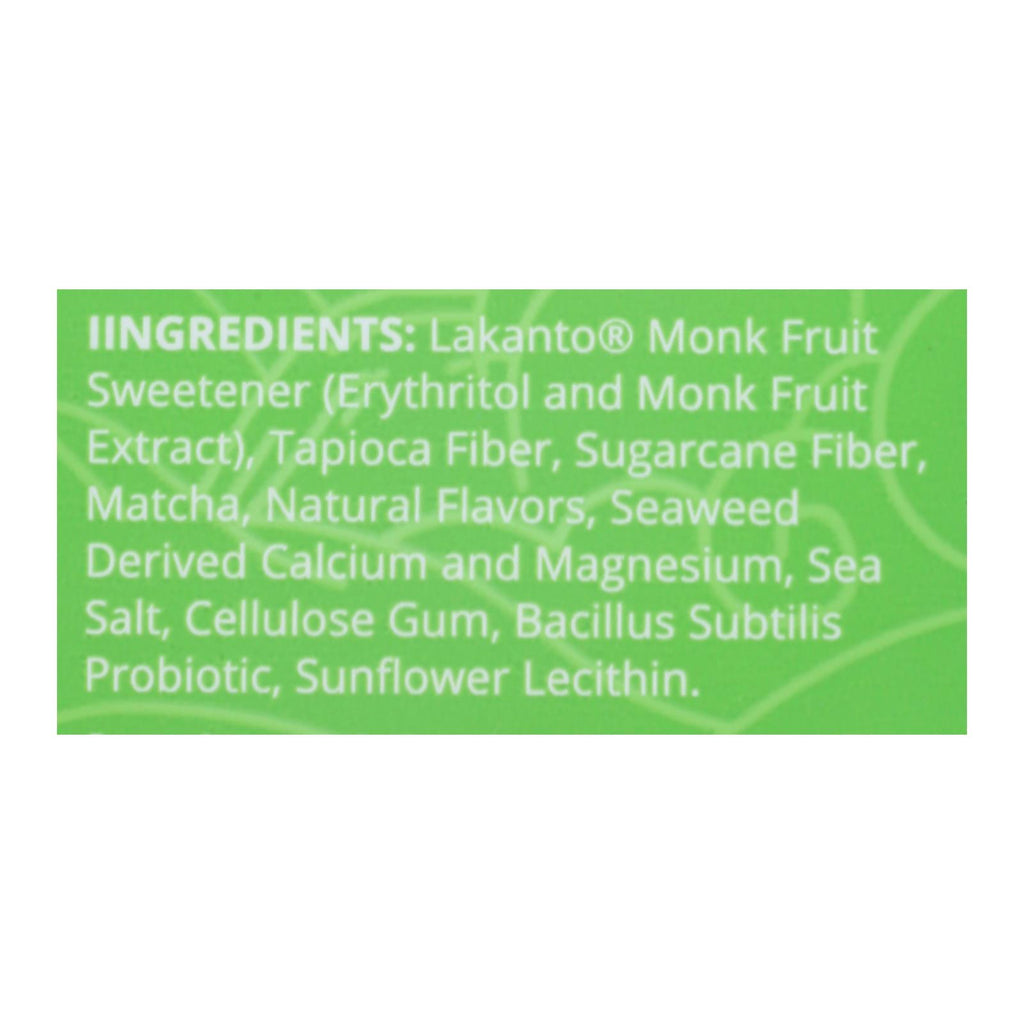 Lakanto Monkfrut Sweetened Matcha Latte (Pack of 8) - 10 Oz - Cozy Farm 