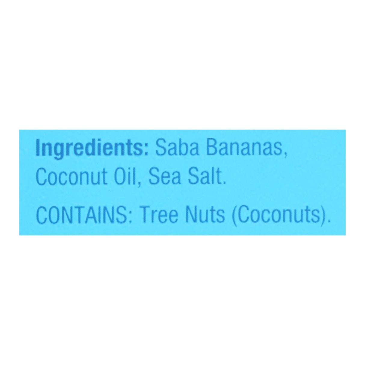 Bags  Sun Tropics - Saba Banana Chip Sea Salt (Pack of 12-5.1 Oz Bags) - Cozy Farm 