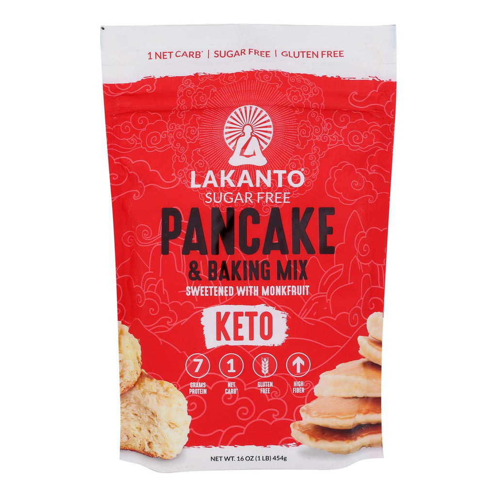 Lakanto Sugar Free Keto Pancake Mix - 8-1 lb Case - Cozy Farm 