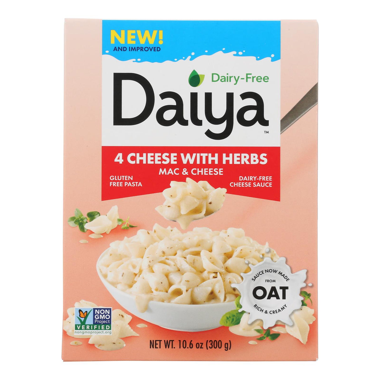 Daiya Foods Four-Cheese with Herbs Cheezy Mac (Case of 8 - 10.6 Oz.) - Cozy Farm 