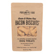 Portland Pet Food Company - Dog Treats Bacon Biscuits, Case of 6 - 5 Oz - Cozy Farm 