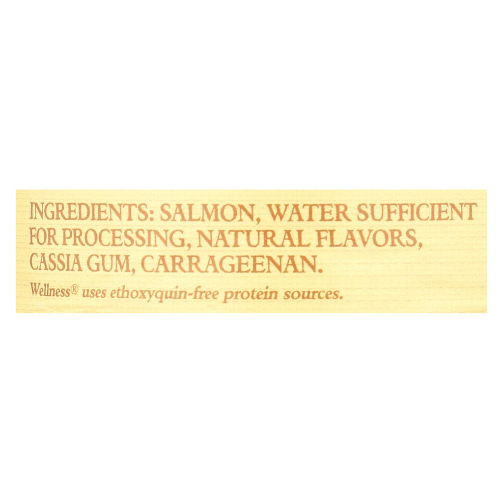 Wellness Pet Products Canned Dog Food -95% Salmon - Case Of 12 - 13.2 Oz - Cozy Farm 