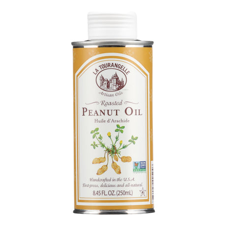 La Tourangelle Roasted Peanut Oil - Case of 6 - 8.45 Fl Oz - Cozy Farm 