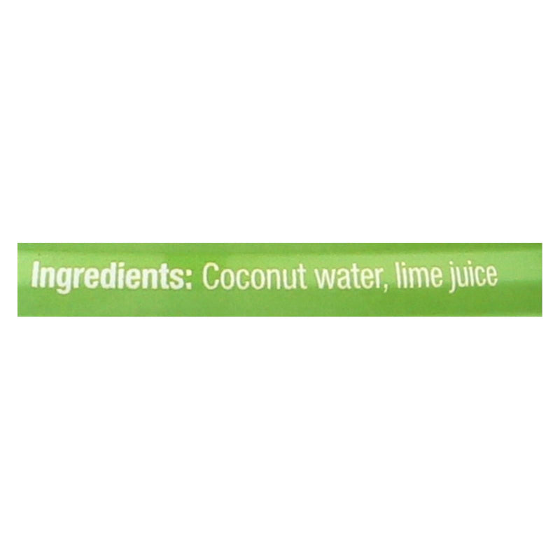 Amy & Brian Coconut Water with Lime, Case of 12 - 17.5 fl oz - Cozy Farm 