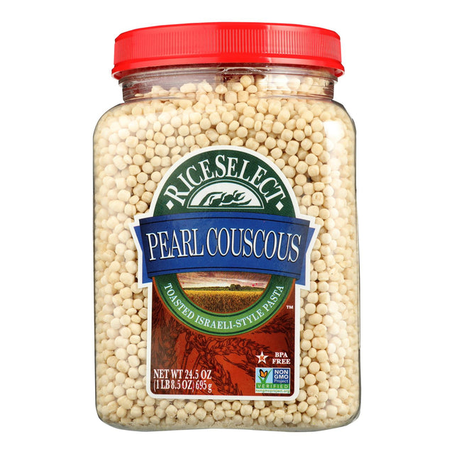 Rice Select Classic Pearl Couscous, Original Plain Flavor, 25.5 Oz Packs (Pack of 4) - Cozy Farm 