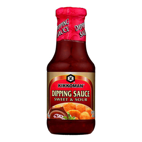 Kikkoman Sweet & Sour Dipping Sauce, 12 Fl Oz (Case of 12) - Cozy Farm 