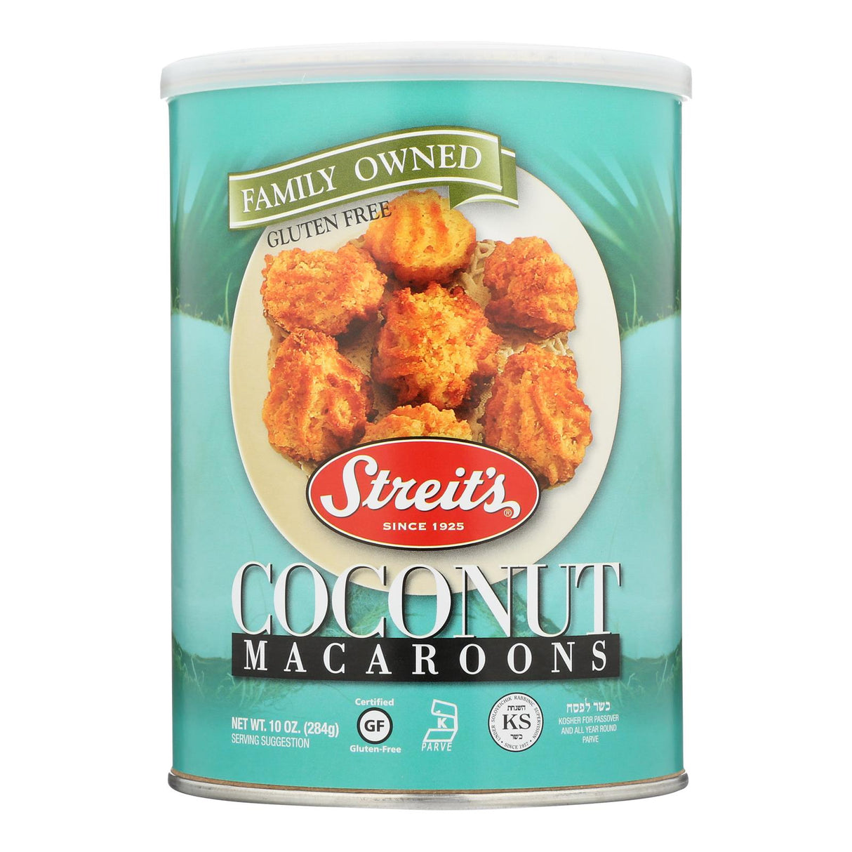 Streit's Coconut Macaroons, Case of 12 (10 Oz. Each) - Cozy Farm 