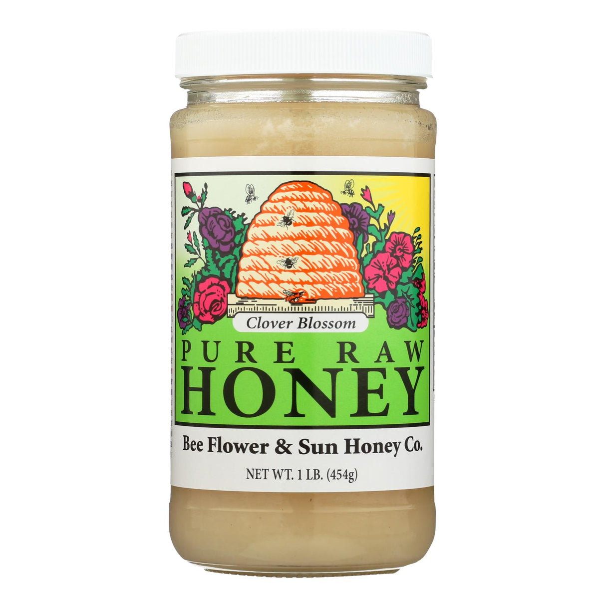 Bee Flower and Sun Clover Blossom Honey Case - Cozy Farm 