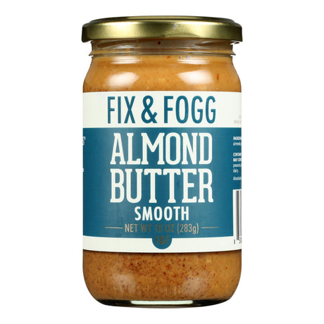 Fix & Fogg Almond Butter Smooth, 10 oz. (Case of 6) - Cozy Farm 