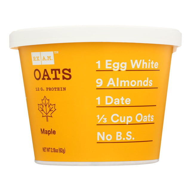 Rxbar Maple Flavored Oatmeal, 2.18 Oz, Case of 12 - Cozy Farm 