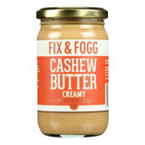 Fix & Fogg Creamy Cashew Butter, Pack of 6 - 10 Oz Jars - Cozy Farm 