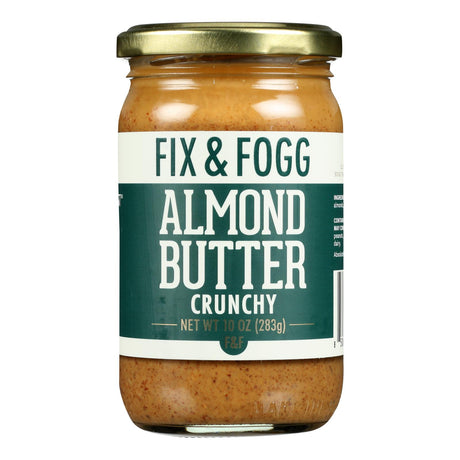 Fix & Fogg Almond Butter Crunchy, 6-10 Oz. Pack - Cozy Farm 