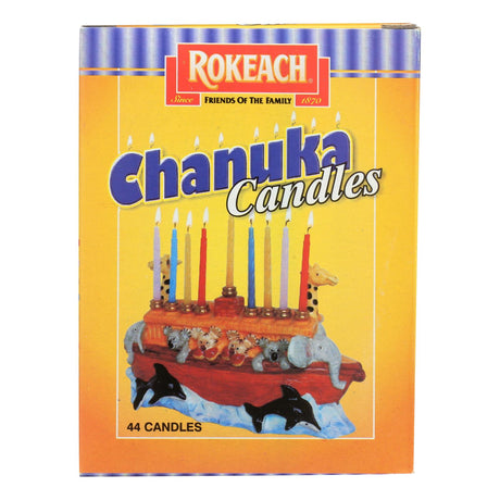 Rokeach Chanukah Candles Case of 10- 44 Ct 1 Pack - Cozy Farm 