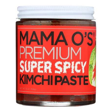 Mama O's Premium Kimchi Paste, Spicy Vegan - 6 oz. (Case of 6) - Cozy Farm 