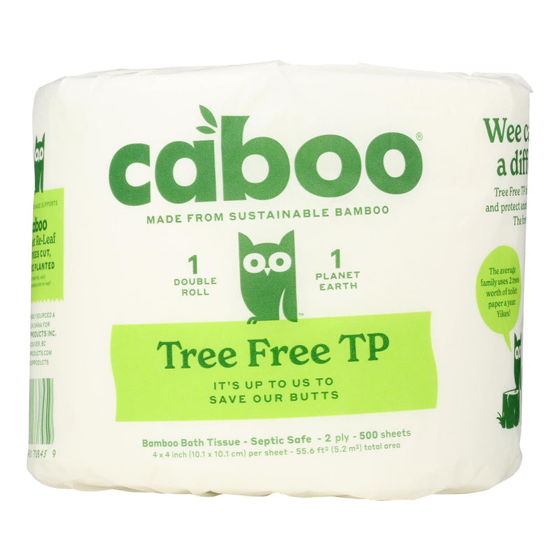 Caboo Bath Tissue Ultra Soft 500 Sheet - Case Of 24 - Cozy Farm 