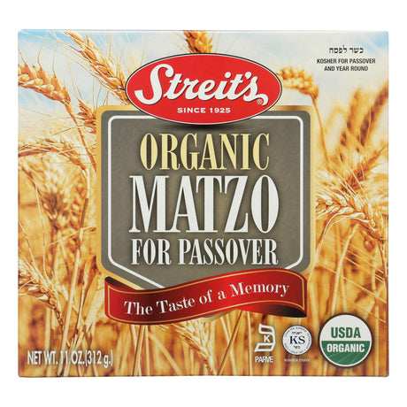 Streit's Premium Matzo - Kosher for Passover | Case of 24 (11 Oz Each) - Cozy Farm 