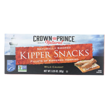 Crown Prince Low-Sodium Kipper Snacks - (3.25 Oz. x 18) - Cozy Farm 