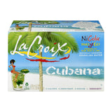 Lacroix Sparkling Water, Nicola Cubana Flavor, Case of 3, 8 x 12 Fl. Oz. Cans - Cozy Farm 