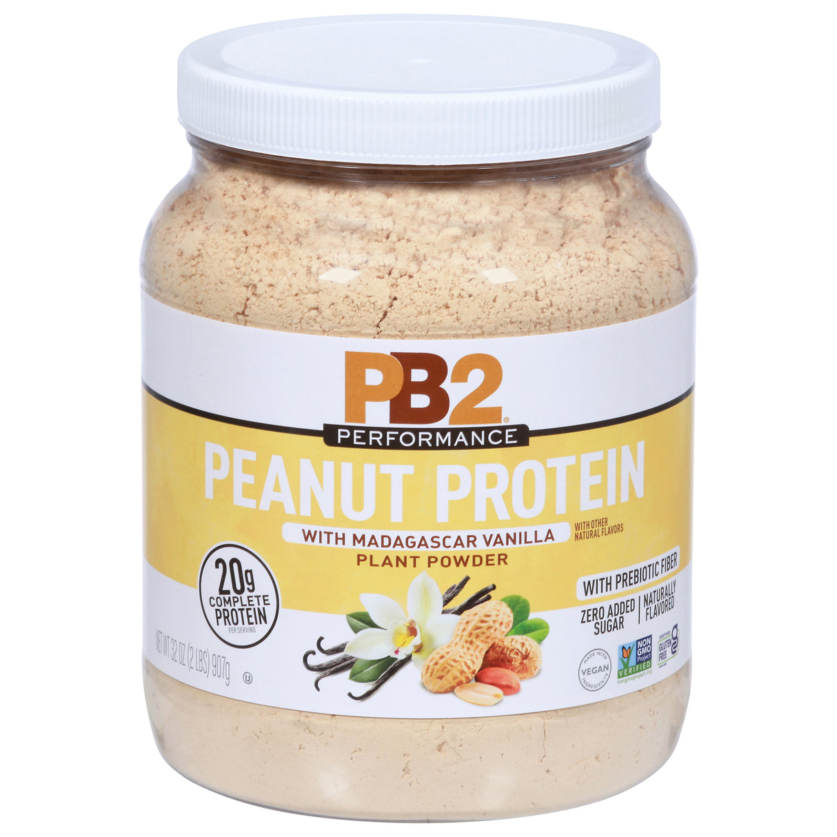 PB2 Protein Powder Peanut Vanilla Performance Case of 2-32 Ounce - Cozy Farm 