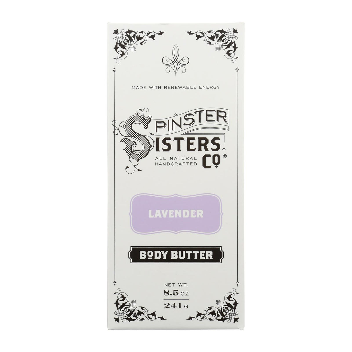 Spinster Sisters Co. Lavender Body Butter - Case Of 4 - 8.5 Oz - Cozy Farm 
