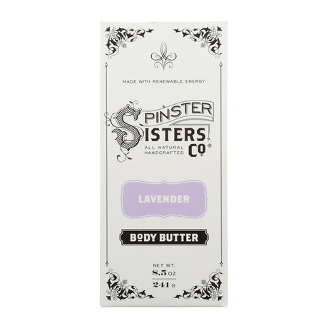 Spinster Sisters Co. Lavender Body Butter - Case Of 4 - 8.5 Oz - Cozy Farm 