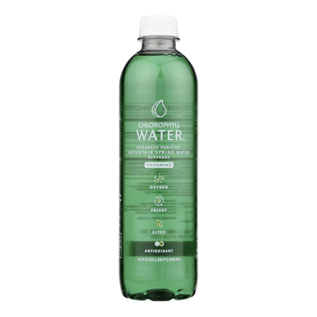 Chlorophyll Water - Liquid Chlorophyll - 16.9 Fl Oz - Pack of 12 - Cozy Farm 