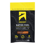 Ascent Native Fuel - Whey Chocolate Peanut Butter Sngle Packet - Case Of 15 - 1.23 Oz - Cozy Farm 