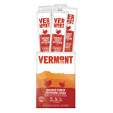 Vermont Smoke & Cureuncured turkey pepperoni sticks packaging on a white background