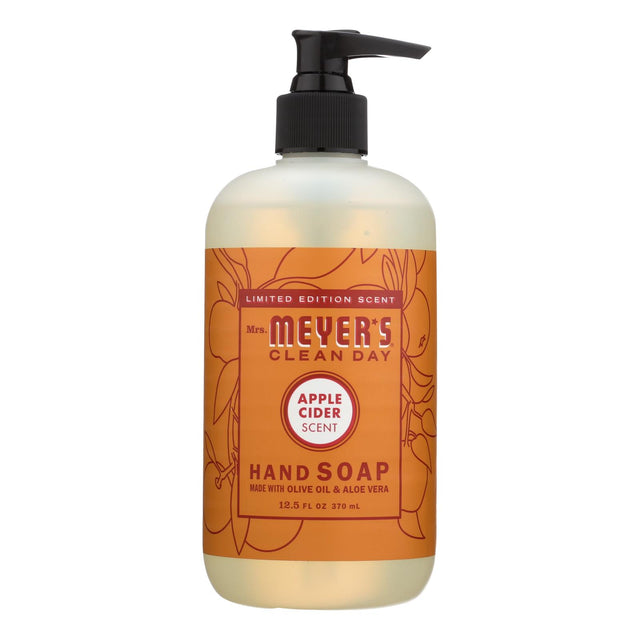 This Seasonal Scented Mrs. Meyer's Clean Day Hand Soap Thoroughly  - Case Of 6 - 12.5 Fz - Cozy Farm 
