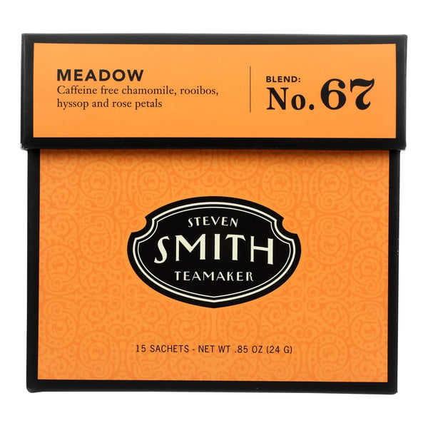 Smith Teamaker Herbal Tea - Meadow - Case Of 6 - 15 Bags - Cozy Farm 