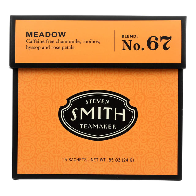 Smith Teamaker Herbal Tea - Meadow - Case Of 6 - 15 Bags - Cozy Farm 