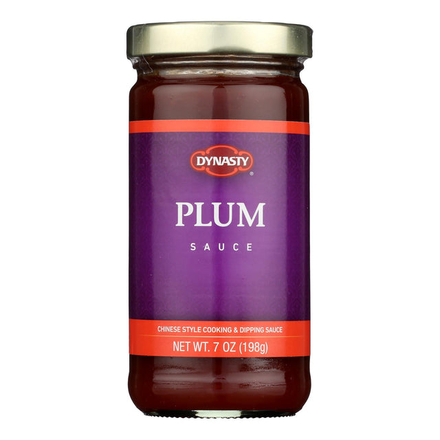 Dynasty Sauce - Plum - Case Of 12 - 7 Oz. - Cozy Farm 