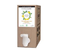 Attitude Lemon Leaves Hand Soap, 67.6 Fl Oz - Cozy Farm 