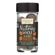 Frontier Co-op Whole Nutmeg Hand Sorted, 1.59 Oz - Cozy Farm 