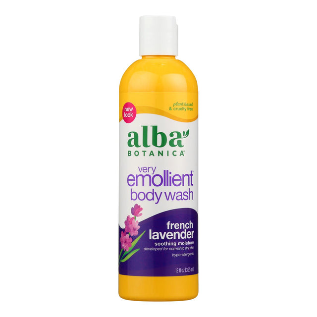 Alba Botanica - Body Wsh Vry Emol Lvndr - 1 Each-12 Fz - Cozy Farm 