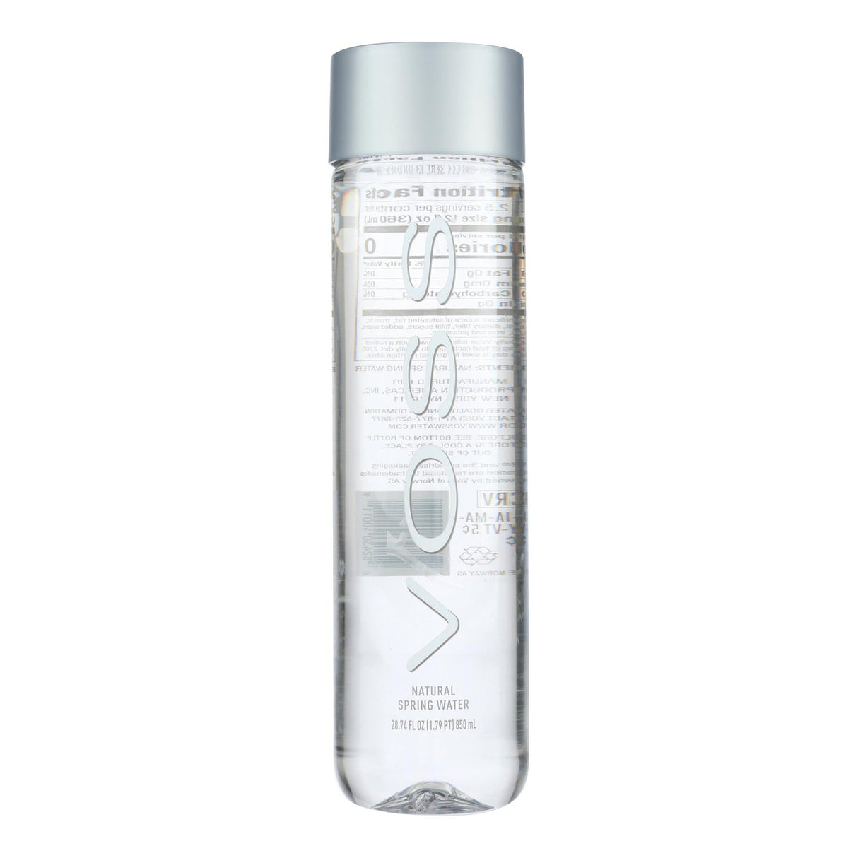 Voss Water - Artesian Still Water, 28.74 oz (Case of 12) - Premium Bottled Water