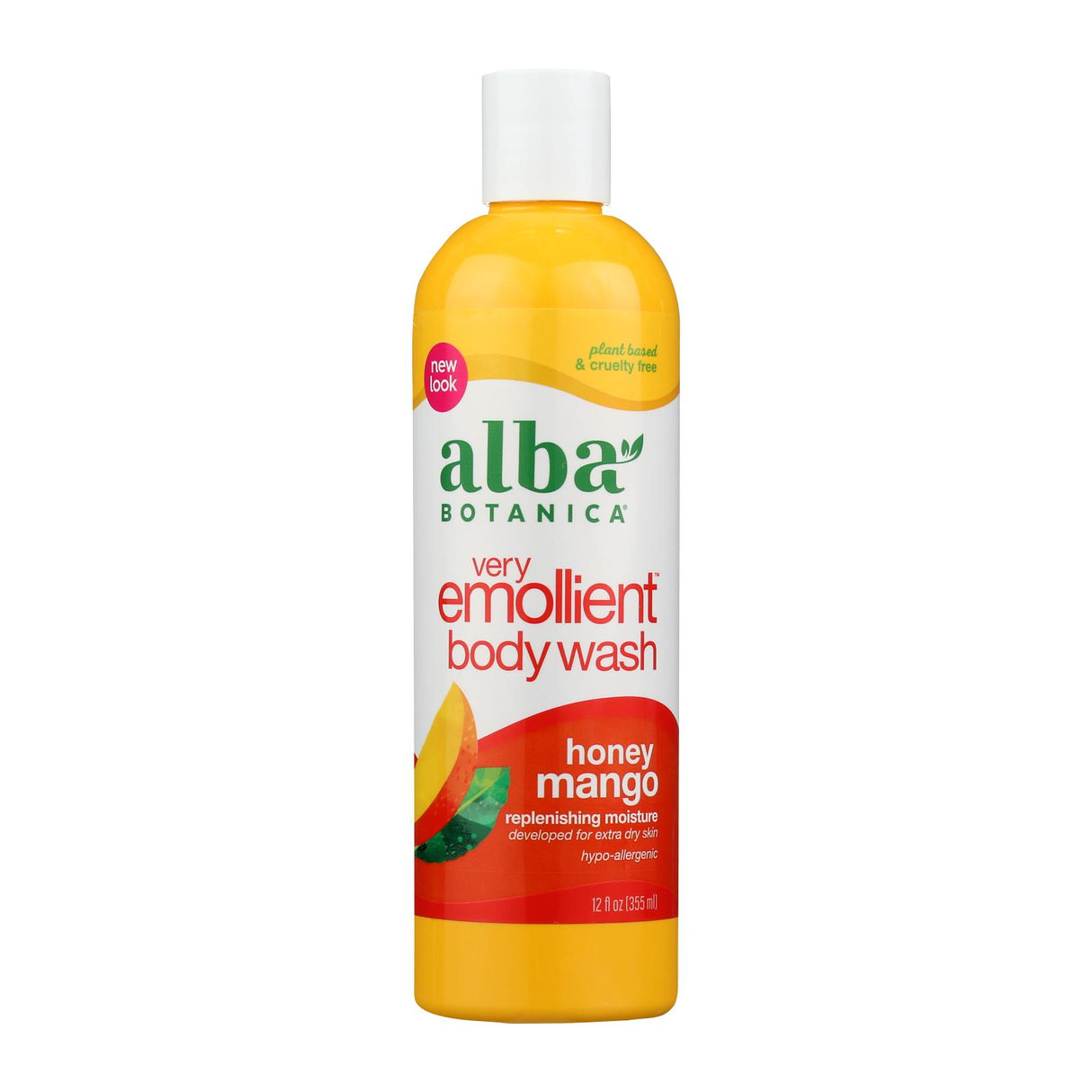 Alba Botanica - Body Wsh Vry Emol Honey Mango - 1 Each-12 Fz - Cozy Farm 