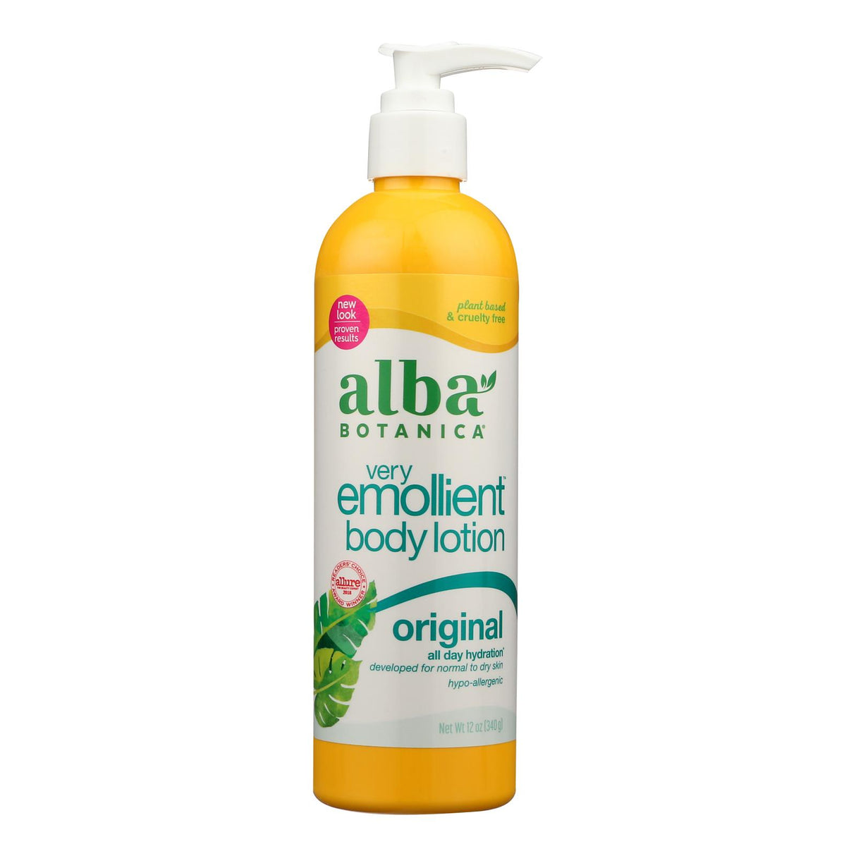 Alba Botanica - Body Ltn Vry Emol Original - 1 Each-12 Oz - Cozy Farm 