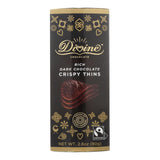Divine - Crisp Thns Dark Chocolate - Case Of 12 - 2.8 Oz - Cozy Farm 