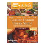 Sukhi's Gourmet Indian Food Classic Curry Sauce - 3 Oz - Case Of 6 - Cozy Farm 