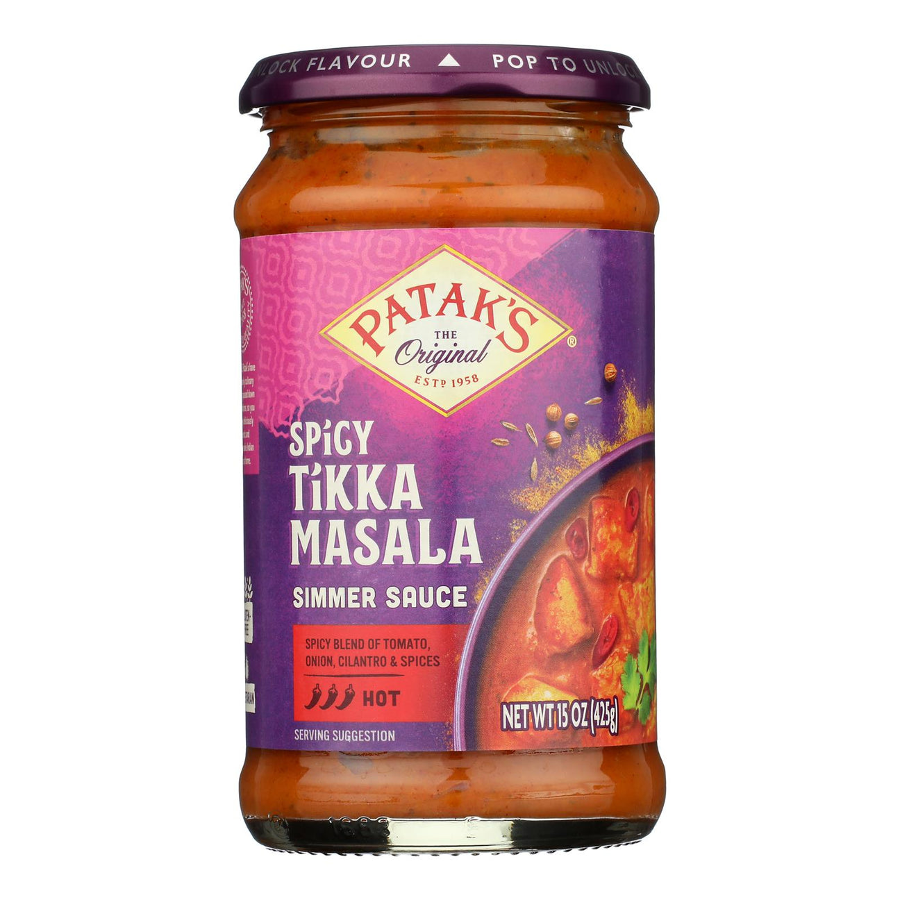 Patak's - Sauce H&s Tikka Masala - Case Of 6-15 Oz - Cozy Farm 