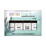 Aura Cacia Essential Oil Kit Purify, Ea (Pack of 1) - Aromatherapy Diffuser Blend