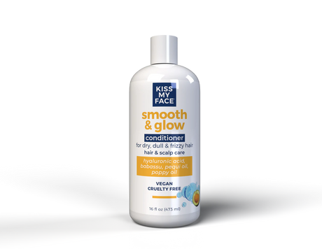 Kiss My Face Smooth & Glow Conditioner - 16 Fl Oz - Cozy Farm 