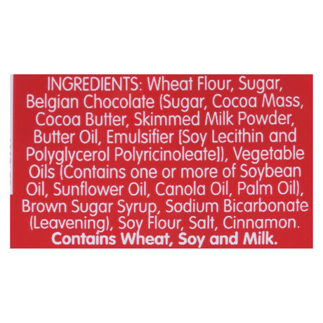 Lotus Biscoff Cookie Caramelized Biscuits with Belgian Chocolate, 5.4 Oz (Pack of 12) - Cozy Farm 