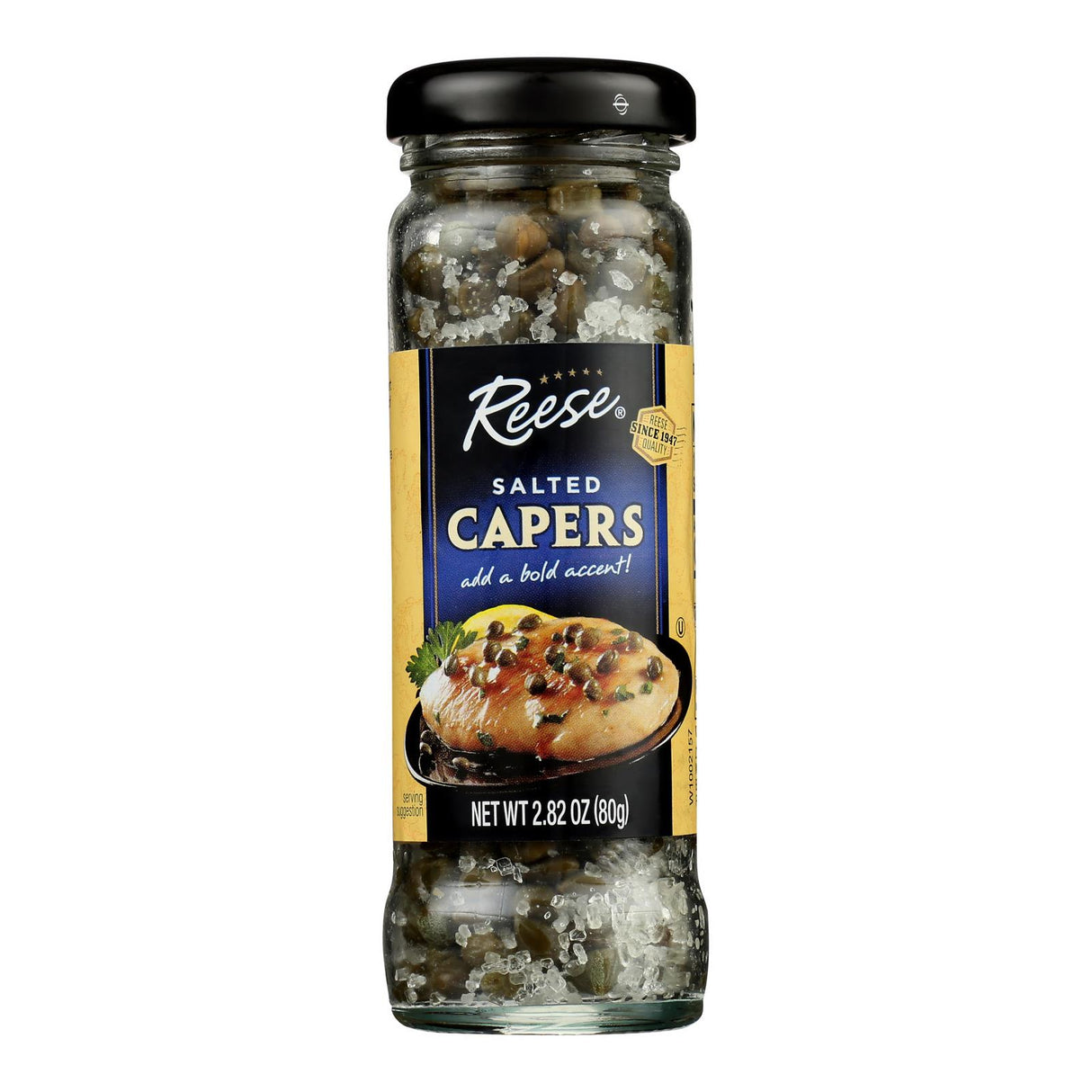 Reese Salted Capers  - Case Of 12 - 2.82 Oz - Cozy Farm 