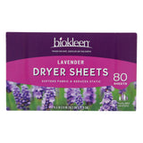 Biokleen - Dryer Sheets Lavender - Case Of 6 - 80 Ct - Cozy Farm 