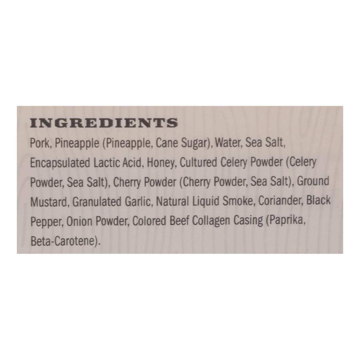 Country Archer Jrky Pork Mini Teri Sticks - Case of 10 - 4 Oz Each - Cozy Farm 